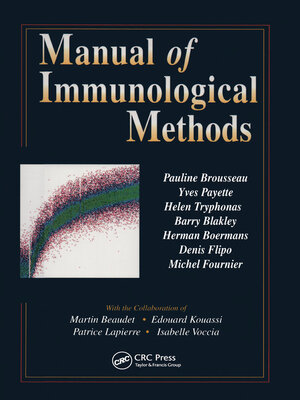 cover image of Manual of Immunological Methods